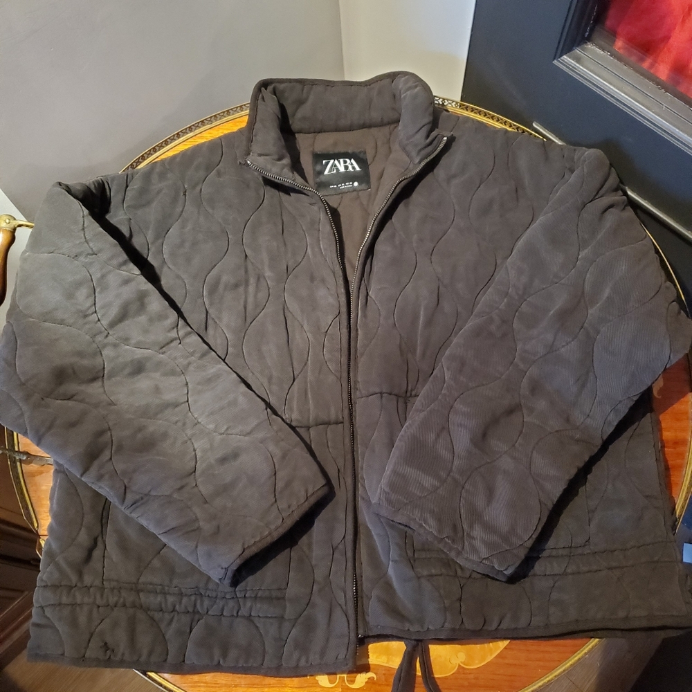 Zara Relaxed Fit Baggy Boyfriend Jacket